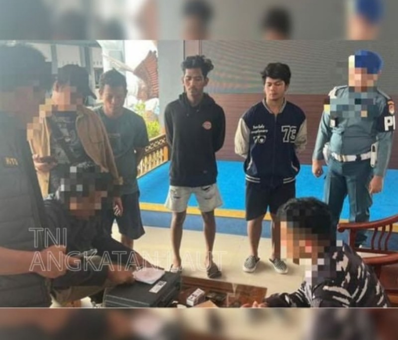 TNI AL melalui tim satgas koarmada I dan team quic...