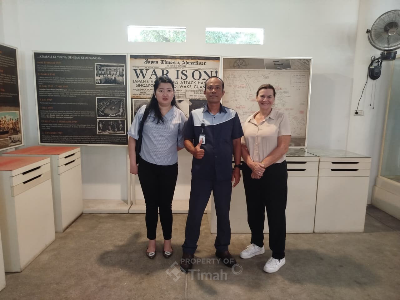 Jajaki Sejarah Perang Dunia II, Utusan Kedubes Australia Kunjungi Museum Timah Indonesia Mentok